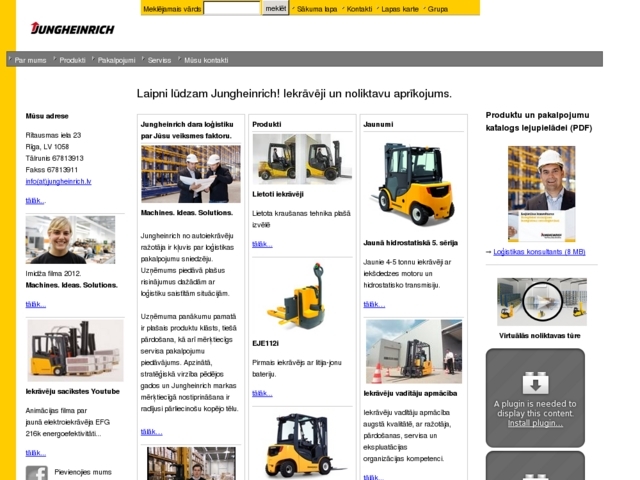 Jungheinrich Lift Truck, SIA